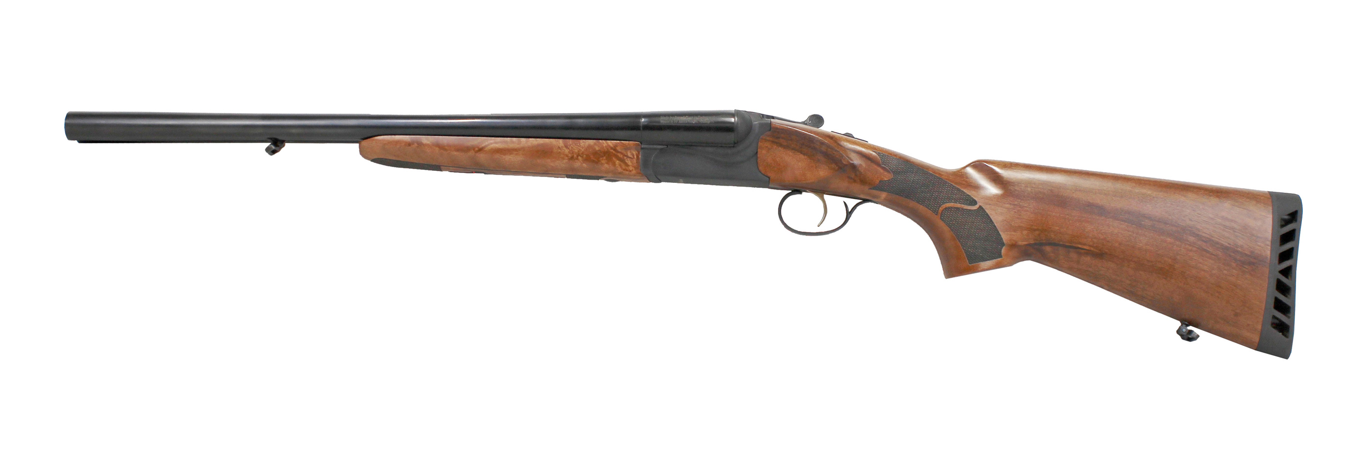 IVER JOHNSON 800 12G Gauge 20" Side by Side Shotgun - Black Walnut