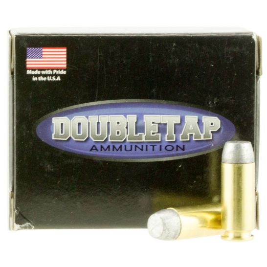 DoubleTap Ammunition DT Hunter 360 gr Wide Flat Nose Gas Checked Hard Cast .45 Colt +P Ammo, 20/box – 45P360HC