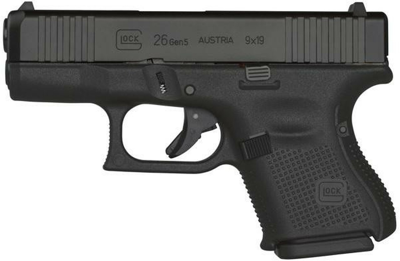 Glock GLOCK G26 G5 9mm 3.42" 10rd Pistol w/ Night Sights - Qualified Professionals Only