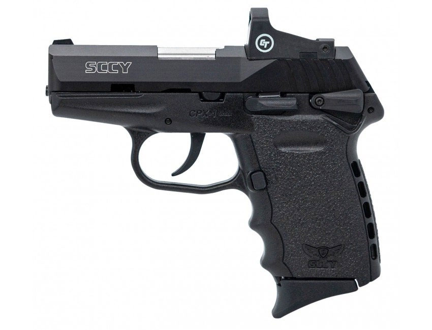 SCCY INDUSTRIES CPX-1 9mm 3.1" 10rd Pistol w/ Red Dot - Black