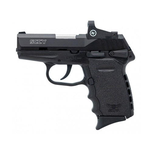 SCCY INDUSTRIES CPX1 9mm 31 10rd Pistol w Red Dot  Black