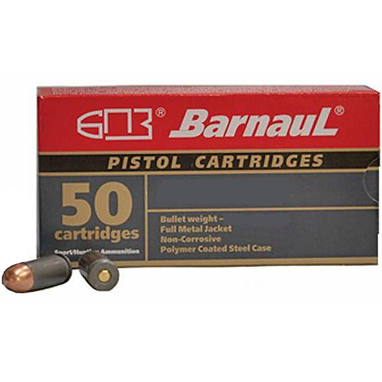 Barnaul BARNAUL AMMO 9mm Makarov 94Gr FMJ 50rd
