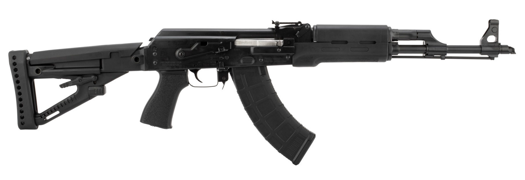 ZASTAVA ZPAP M70 7.62X39 16.3ʺ 30rd Semi-Auto AK47 Rifle | Black