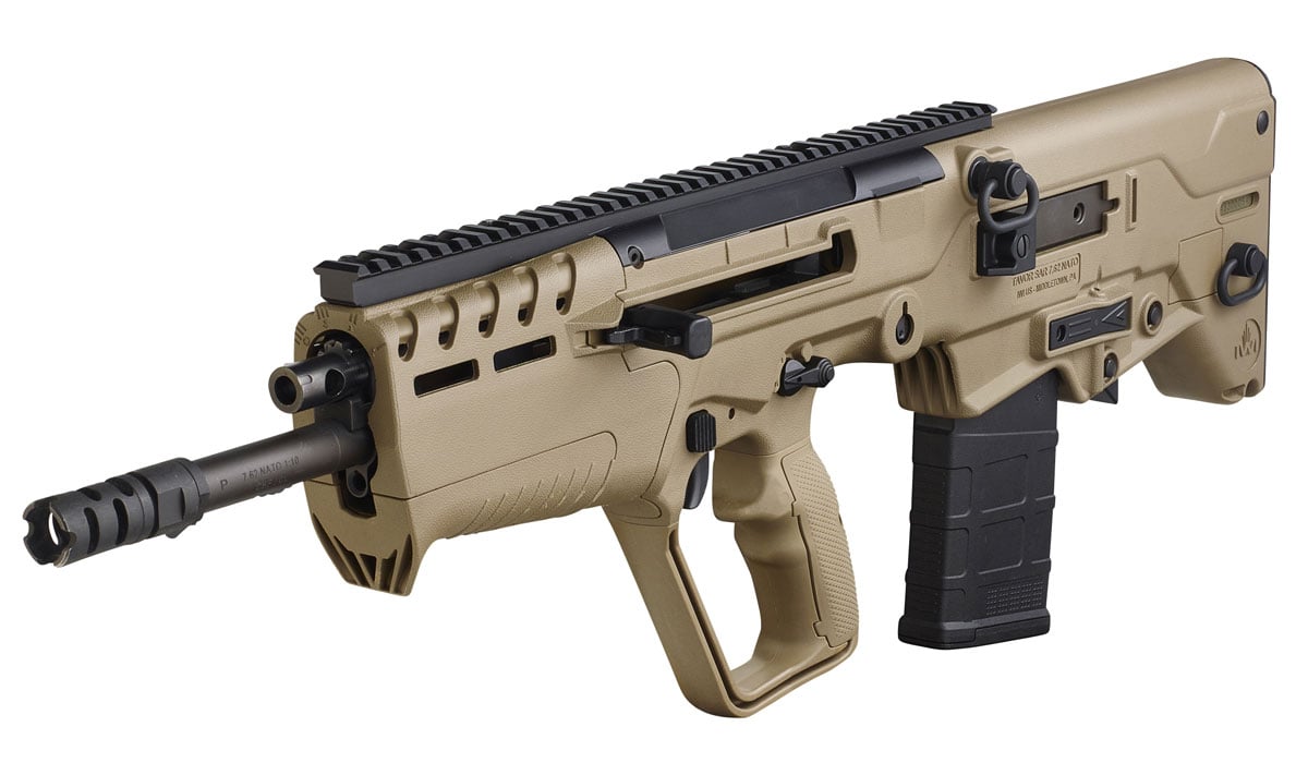 IWI Tavor 7 Flattop Bullpup 308 Win 20" 20rd Semi-Auto AR15 Rifle - Black / FDE