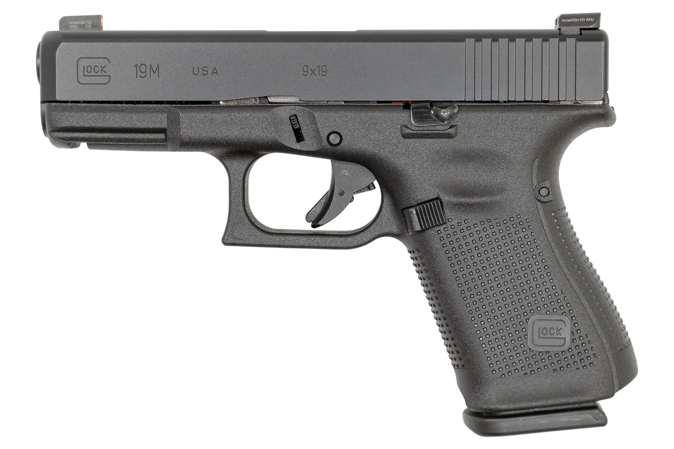 Glock GLOCK G19M 9mm 4" 15rd - Black