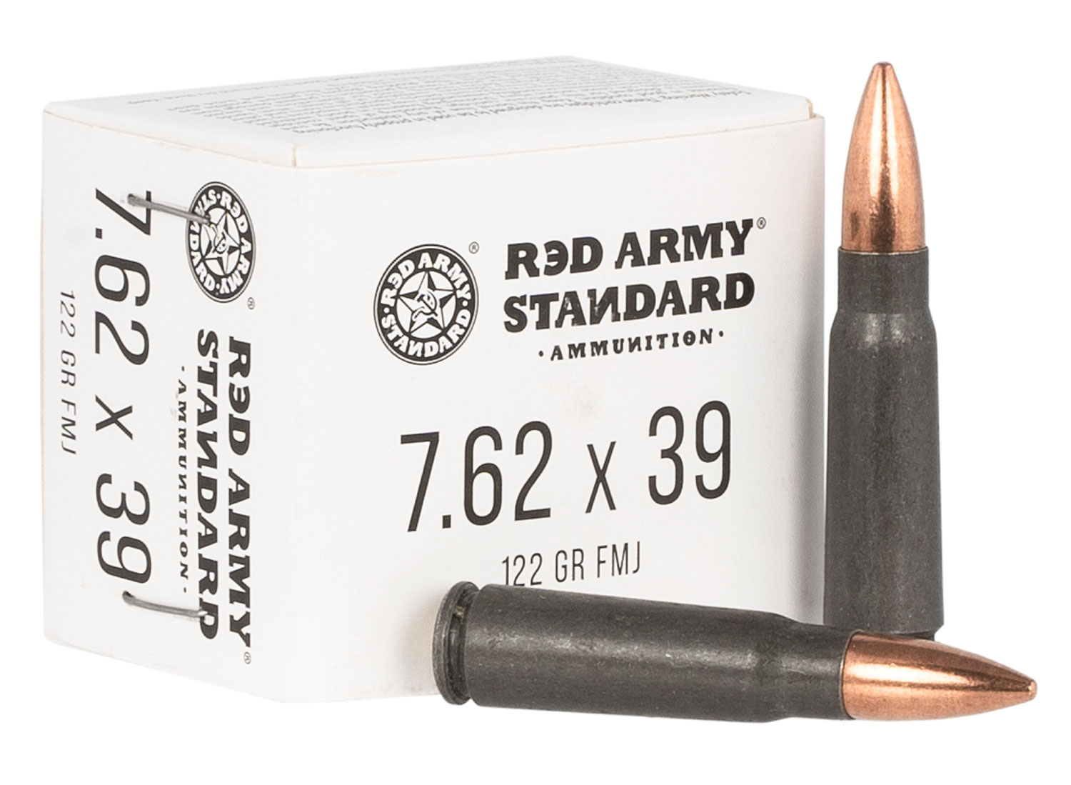 Red Army Standard RED ARMY STANDARD - 1 CASE LIMIT 7.62x39 1000rd Case 122gr FMJ