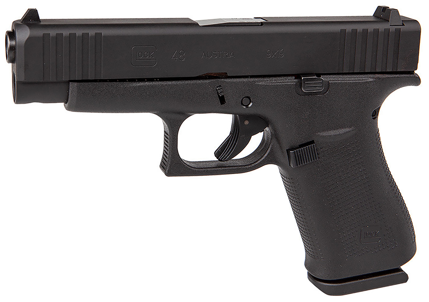 Glock GLOCK G48 Rebuild 9mm 4.17" 10rd Pistol w/ Adjustable Sights - Black