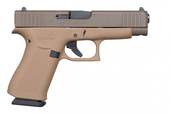 Glock GLOCK G48 9mm 4" 10rd - FDE