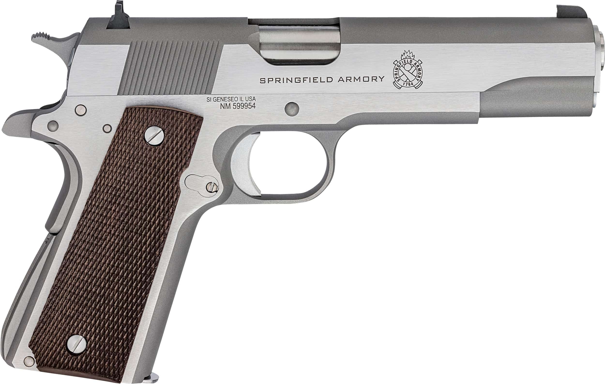 SPRINGFIELD ARMORY 1911 Mil-Spec 45 ACP 5in Stainless 7rd-img-0