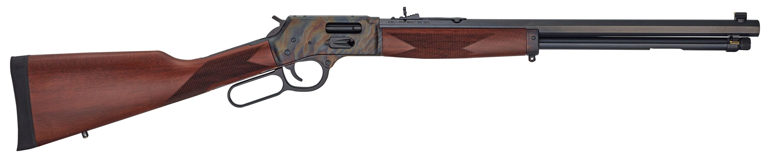 HENRY Big Boy 44 Rem Mag 20" 10rd Lever Rifle w/ Octagon Barrel - Case Hardened | Walnut