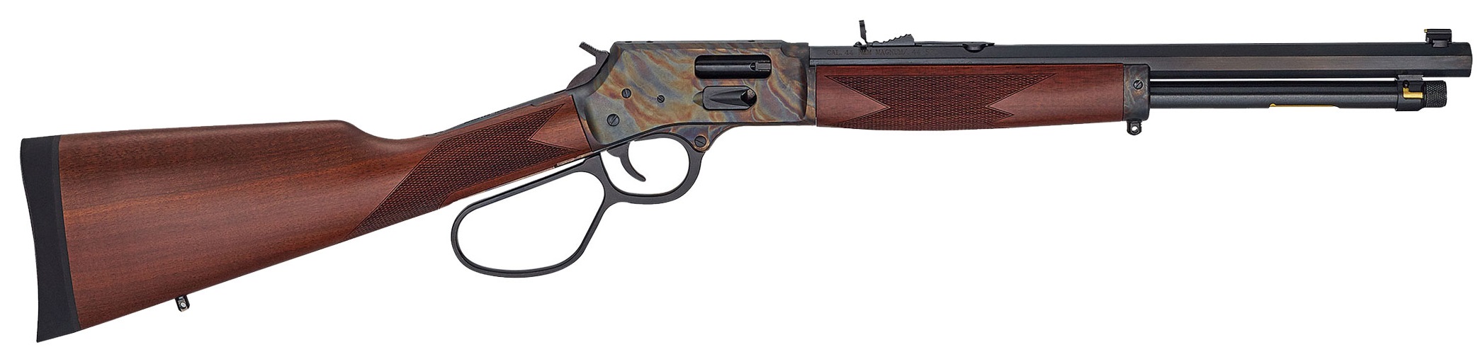 HENRY Big Boy 45 LC 16.5" 7rd Lever Rifle w/ Octagon Barrel - Case Hardened | Walnut