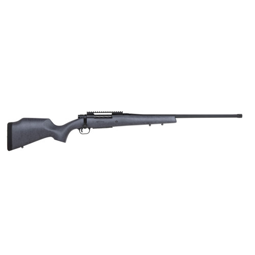 MOSSBERG Patriot 300 Win Mag 24 3rd Bolt Rifle w Threaded Barrel  Spider Grey  Black