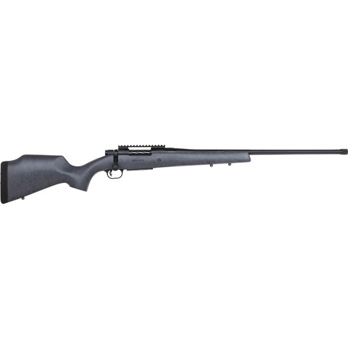 MOSSBERG Patriot Long Range Hunter 65 PRC 24 41 Bolt Rifle w Threaded  Fluted Barrel  Grey