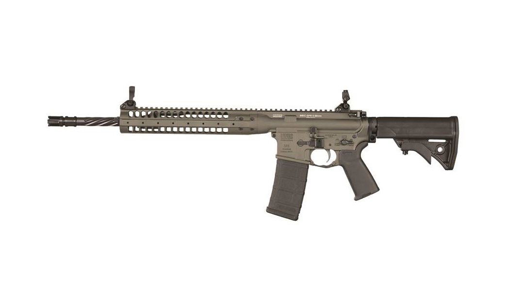 LWRC Lwrc Ic Spr Piston Ar Rifle Tungsten Grey 5.56NATO 16.1 Barrel