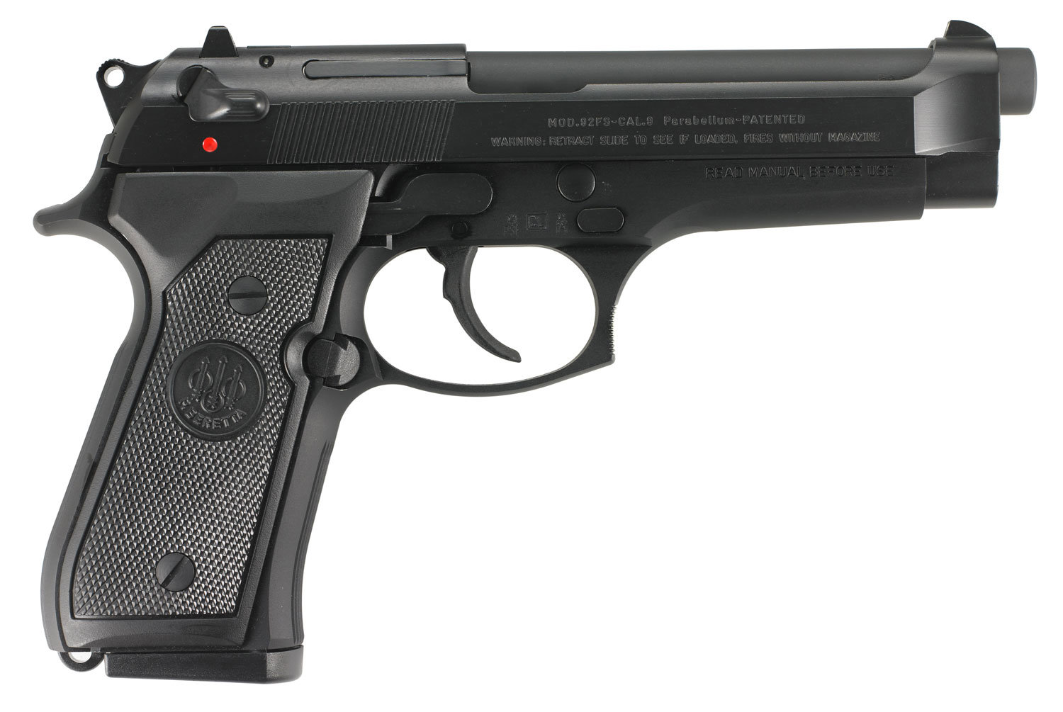 BERETTA 92FS 9mm 4.9" 10rd - Black