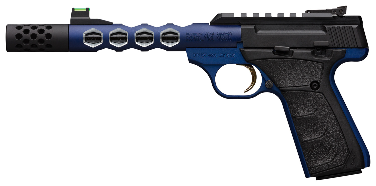BROWNING Buck Mark Plus Vision 22LR 5.9" 10rd - Blue Anodized