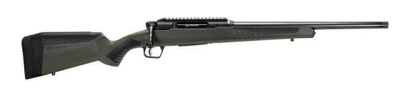 SAVAGE ARMS Impulse Hog Hunter 300 WIn Mag 24" 3rd Bolt Rifle w/ Threaded Barrel - OD Green / Black