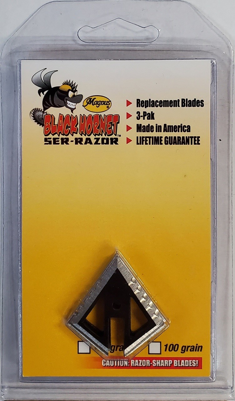 Magnus Outdoor Products MAGNUS OUTDOOR PRODUCTS Black Hornet Ser-Razor 100 Gr Main Blade