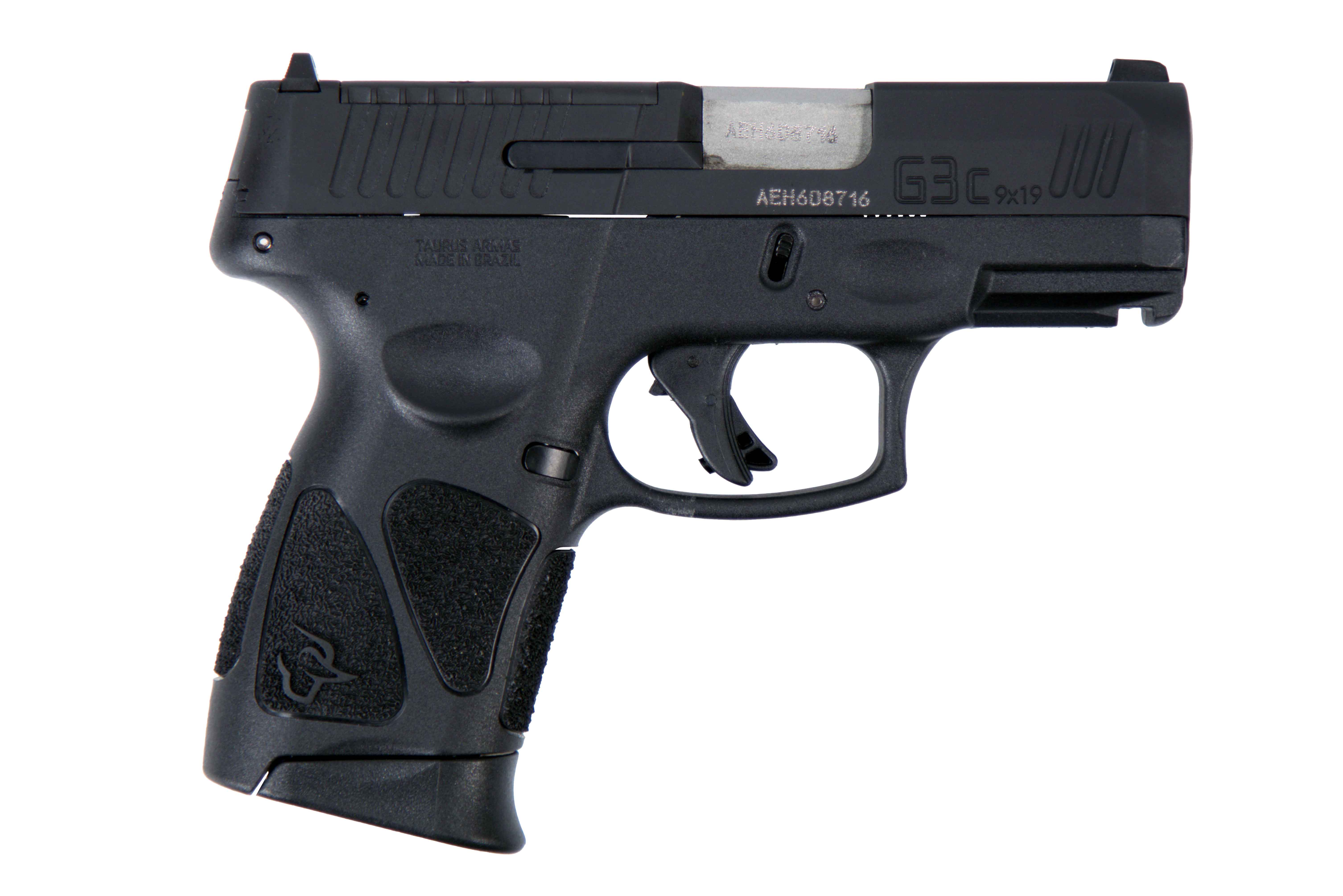 TAURUS G3C T.O.R.O. 9mm 3.26" 10rd Optic Ready Pistol - Black
