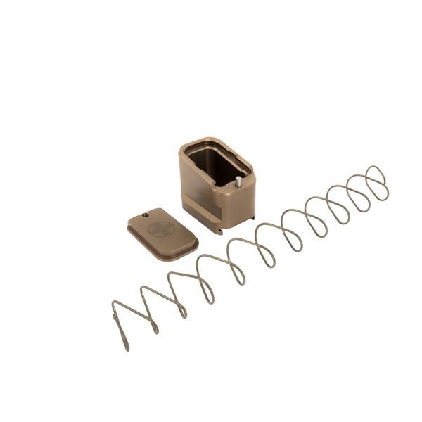 Shield Arms SHIELD ARMS Glock 19/23 +5/4 Mag Extension Mud