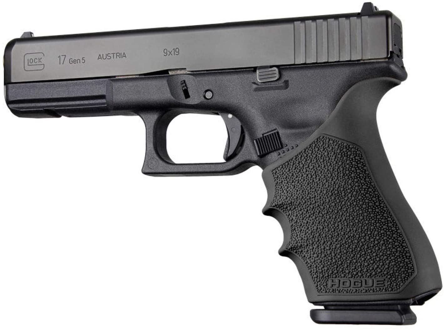 Hogue HOGUE HandAll Beavertail Grip Sleeve Glock 17,G17L Black