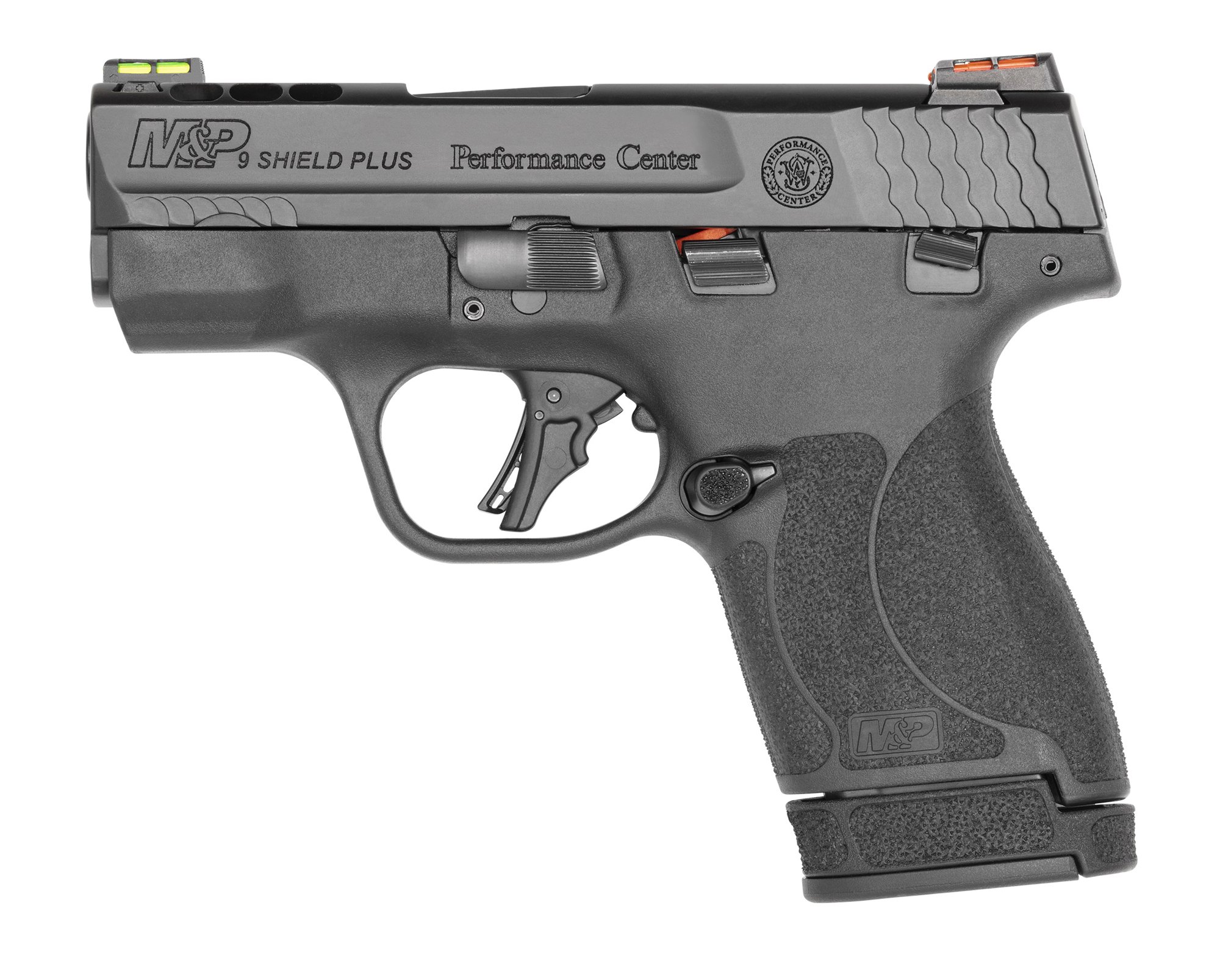 Smith & Wesson Shield Plus Performance Center 9mm 3.1" 13rd Ported Pistol - Black