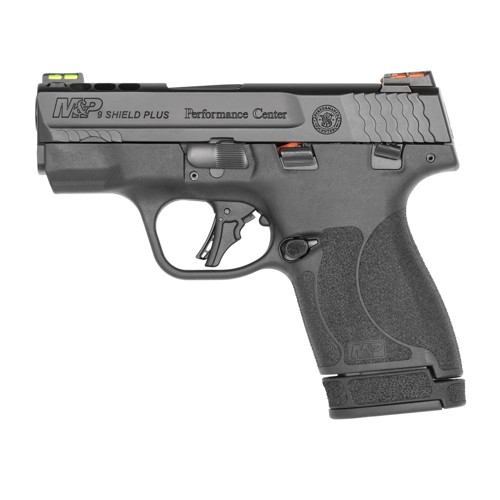 Smith  Wesson Shield Plus Performance Center 9mm 31 13rd Ported Pistol  Black