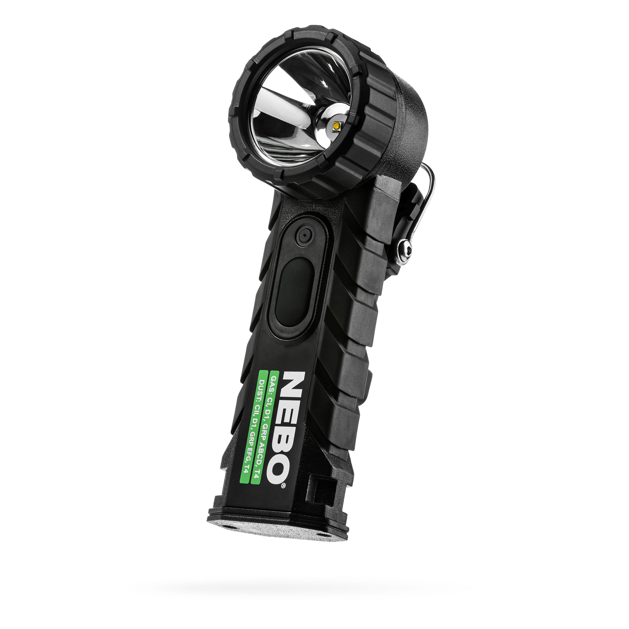 nebo csi flashlight 5047 Columbo Pen Light, 250 Lumen LED Inspection with Flex Power | 250 Lumen LED Inspection Pen Light, 3 Modes, Compact Light, Flex Power grade aluminum NEBO Intrinsically Safe Right Angle