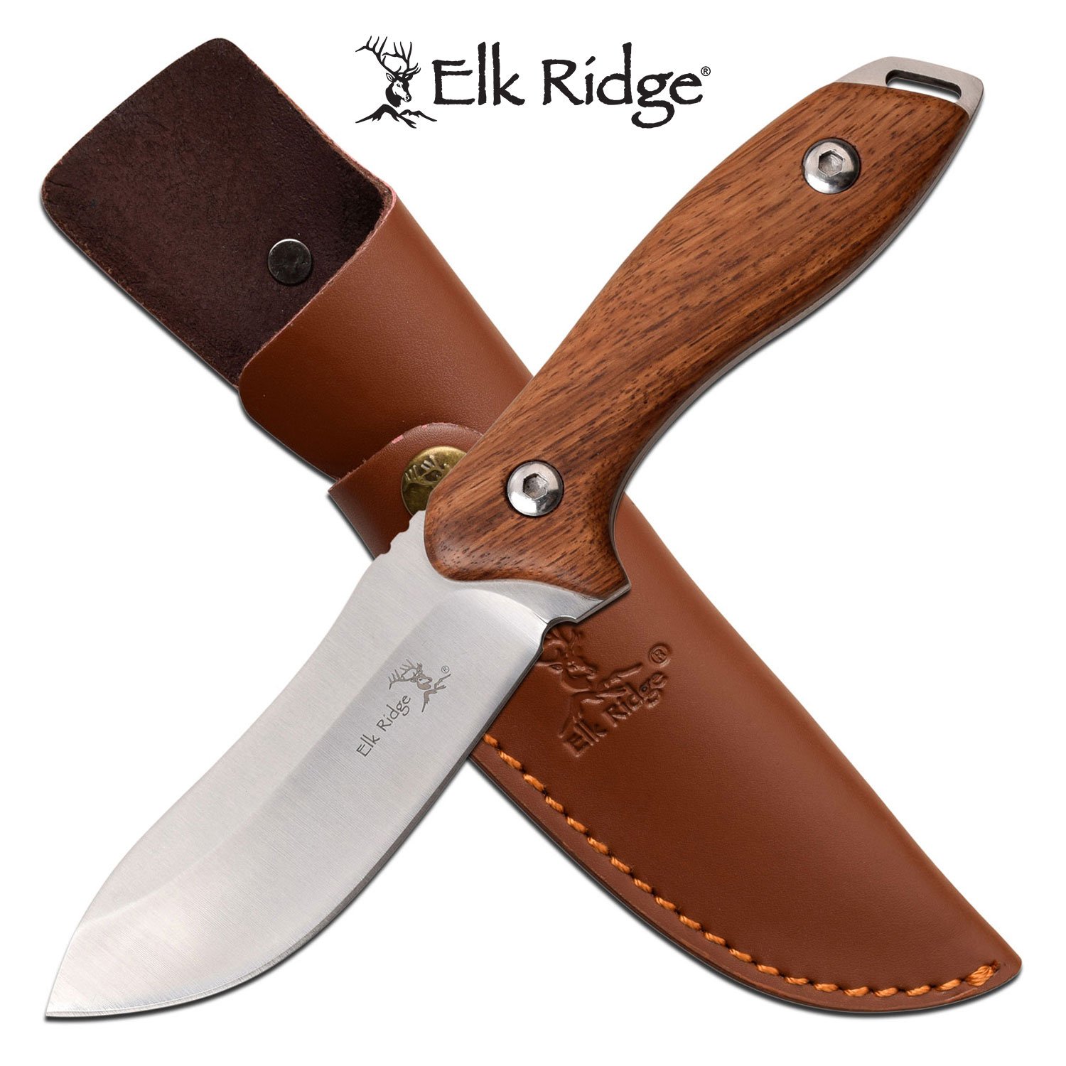 Master Cutlery Elk Ridge Trek Fixed Knife 7″ Fillet Blade Orange And Black | USA Gun Store,