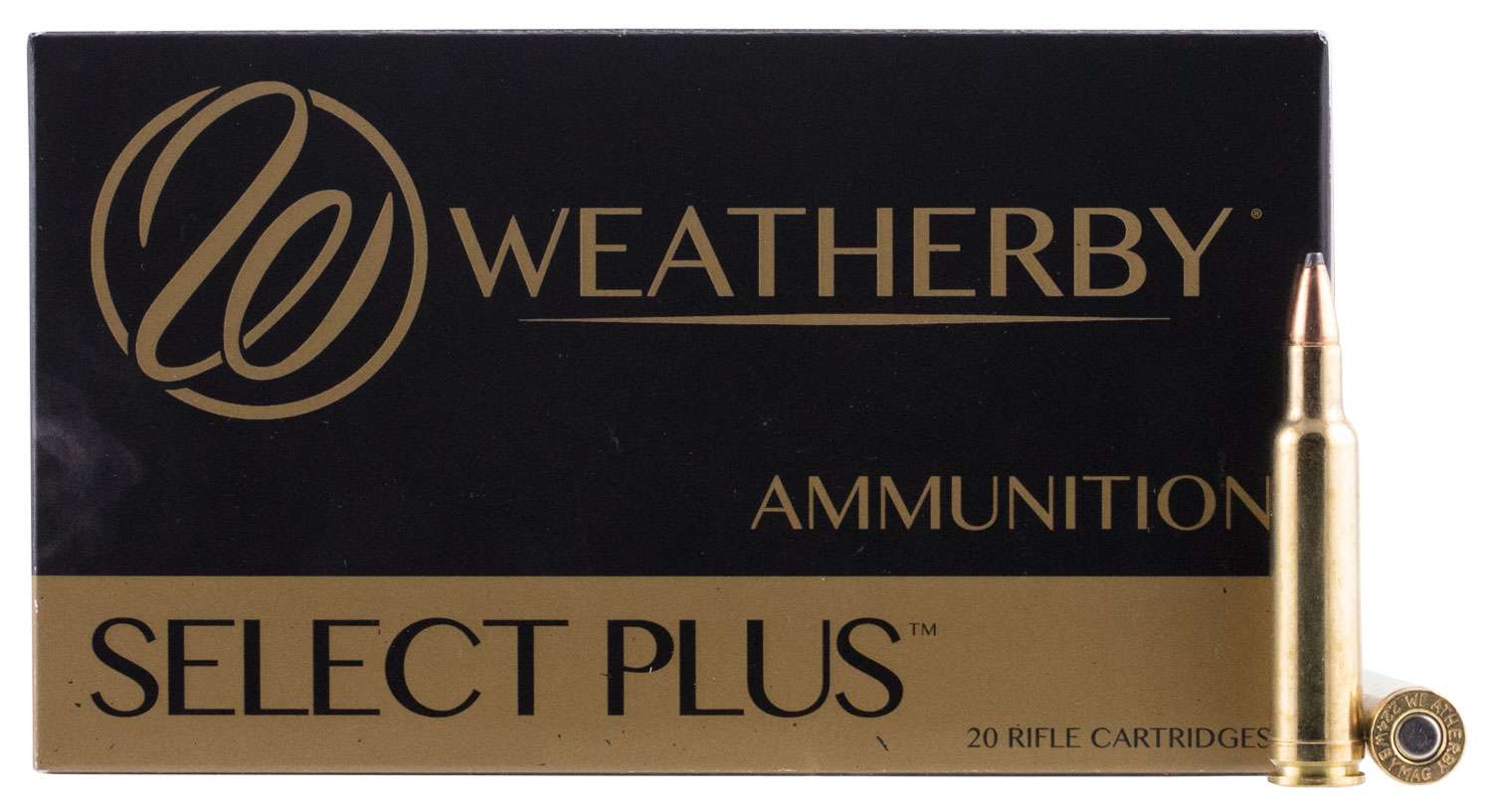 Weatherby WEATHERBY SELECT PLUS 300 WBY MAG 200Gr AccuBond Brass Ammunition | 20 Rounds
