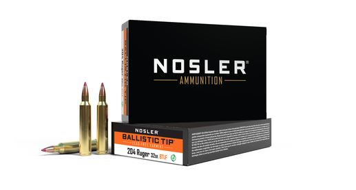 Nosler 204 Ruger 32GR Lead Free Ballistic Tip 20 Ct. Ammunition