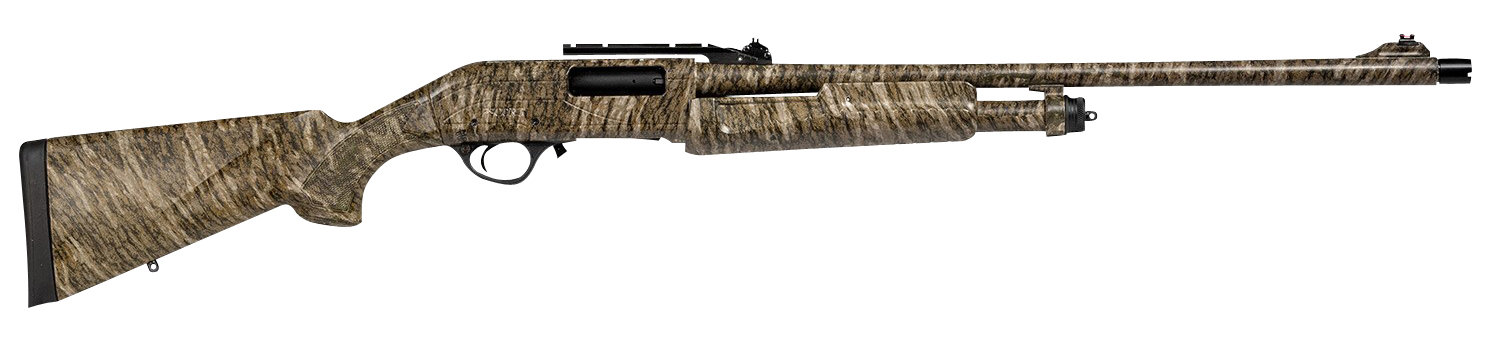 ESCORT Field Hunter Turkey 12 Gauge 3" 24" 4+1 Pump Shotgun - Mossy Oak Bottomland