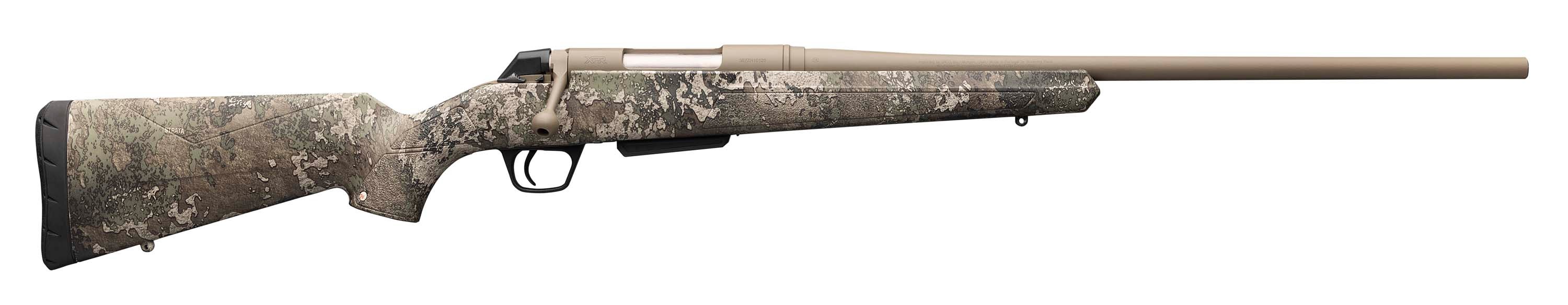 WINCHESTER XPR Hunter 350 Legend 22" 3rd Bolt Action Rifle - FDE / True Timber Strata