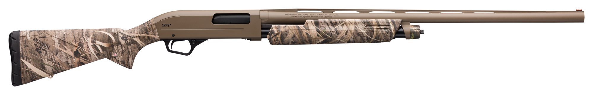 WINCHESTER SXP Hybrid Hunter 20 Gauge 3" 28" 4rd Pump Shotgun - FDE / Mossy Oak Shadow Grass Habitat