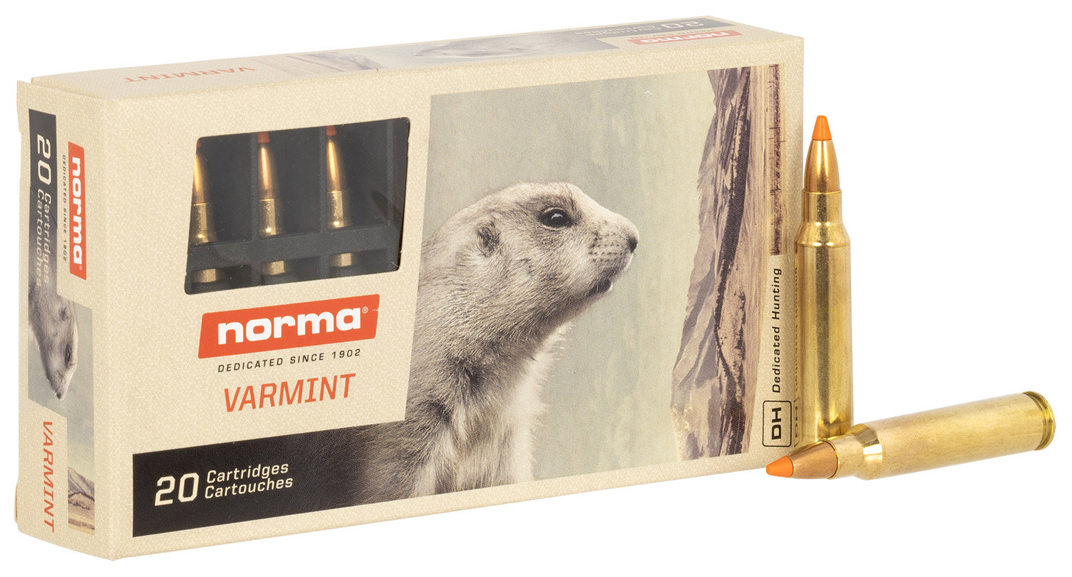 Norma NORMA AMMO Dedicated Hunting Varmint 223 Rem 55 gr Polymer Tip Ammunition | 20 Rounds