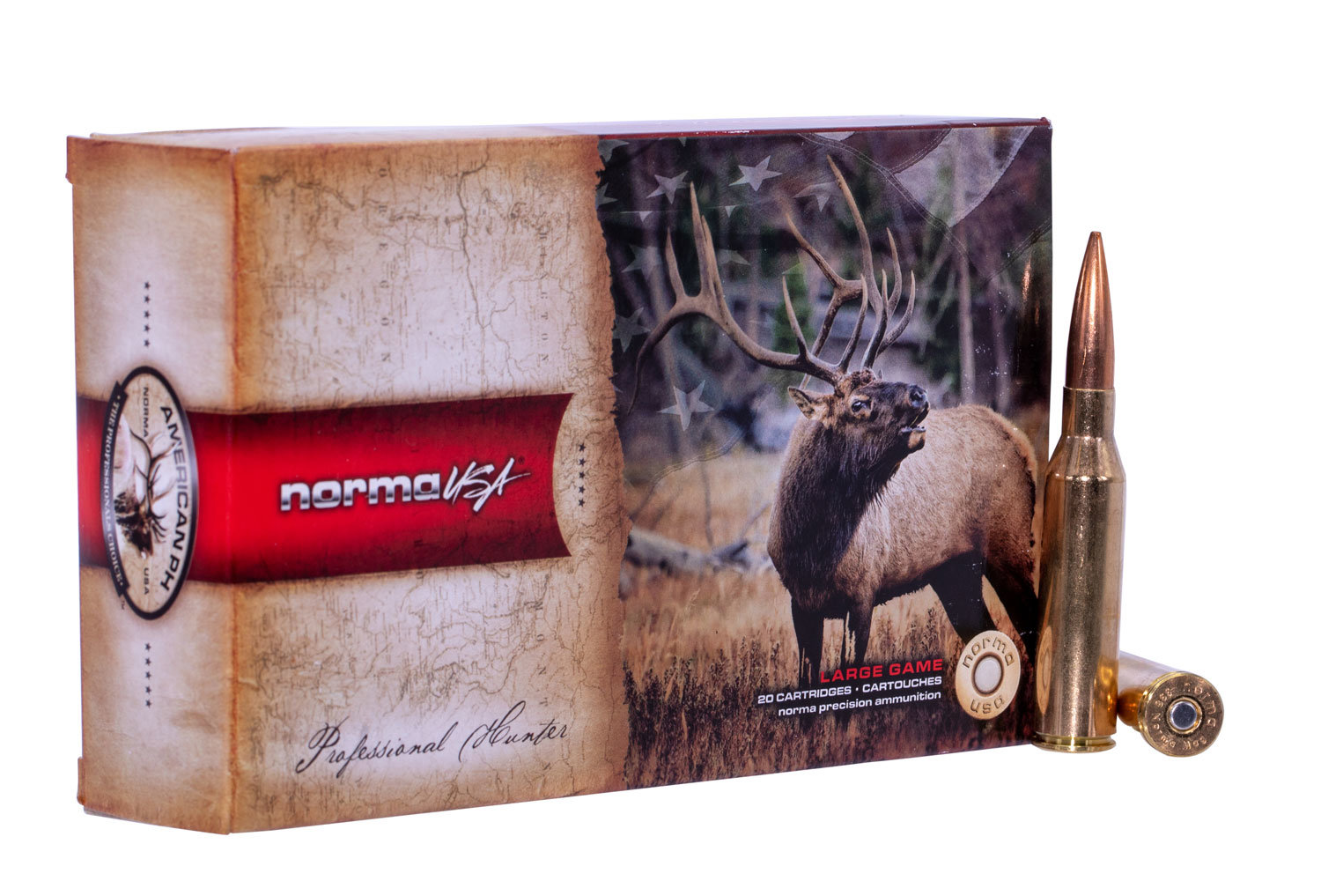 Norma NORMA AMMO 338 Norma Magnum 300 Sierra HPBT 20rd