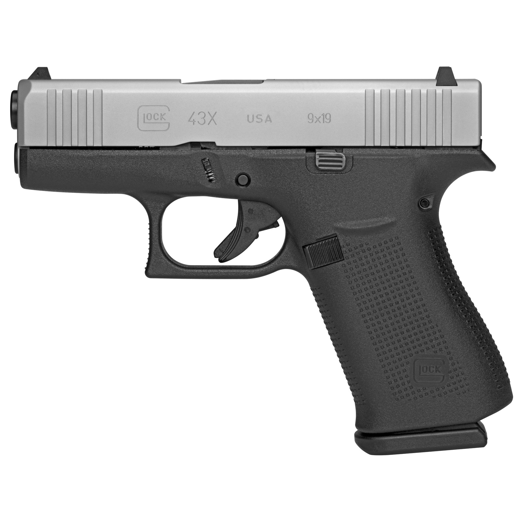 Glock GLOCK G43X 9mm 3.4" 10rd - Grey