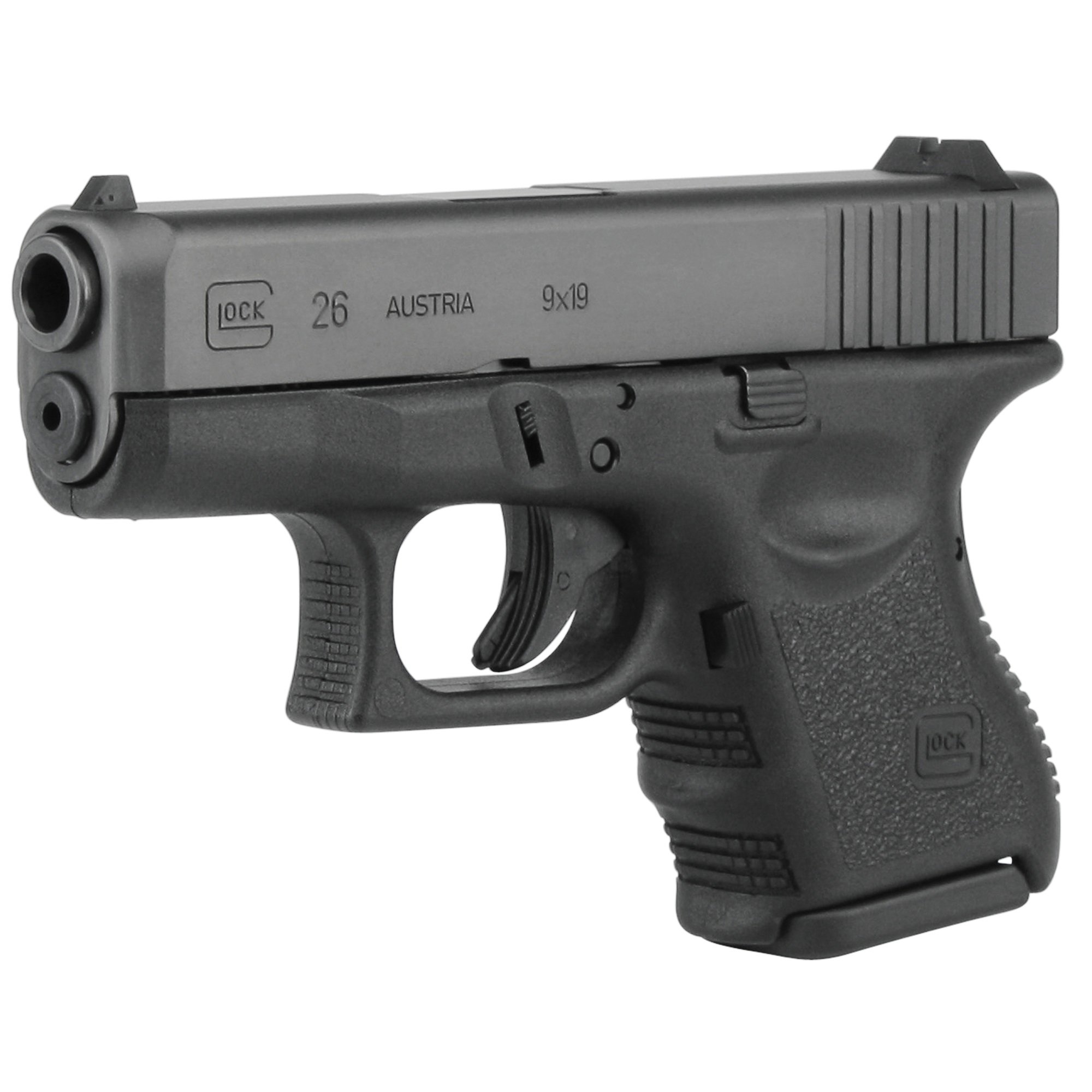 Glock GLOCK G26 GEN3 9mm 3.5" 15rd - Black