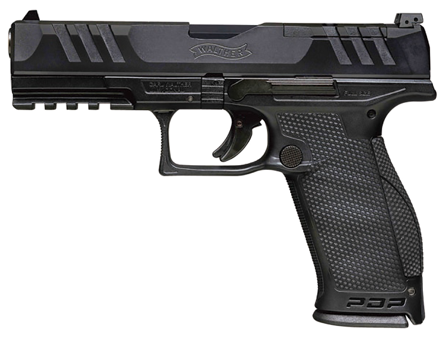 WALTHER ARMS PDP Full Size 9mm 4.5″ 10rd Optic Ready Pistol – Black