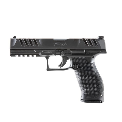 WALTHER ARMS PDP Full Size 9mm 5″ 10rd Optic Ready Pistol – Black