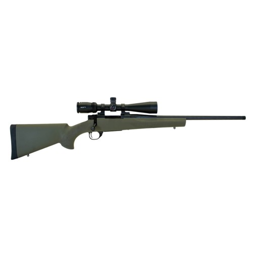 HOWA M1500 65 Creedmoor 22 4rd Bolt Rifle w Threaded Barrel  Vortex Diamondback 412x40  Hogue