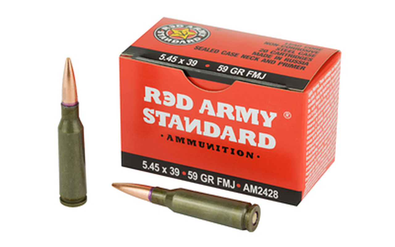 Red Army Standard RED ARMY STANDARD 5.45x39 59Gr FMJ Steel Case 20rd