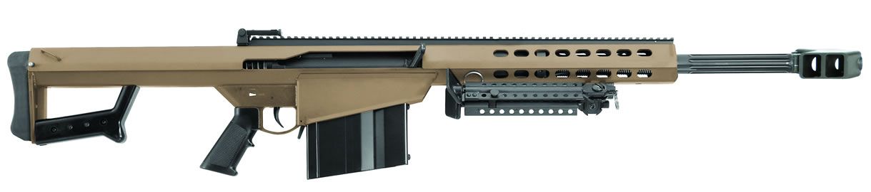 BARRETT 82a1 50 BMG 20" 10rd - FDE