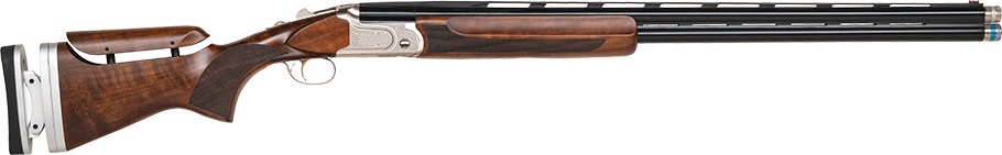 MOSSBERG Gold Reserve Super Sport 12 Gauge 3" 30" Over / Under Shotgun - Engraved Silver / Walnut