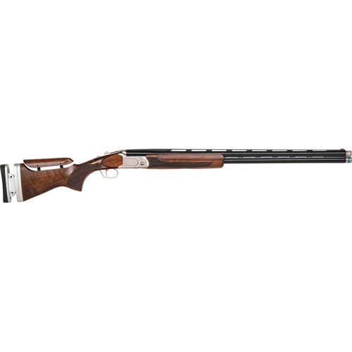 MOSSBERG Gold Reserve Super Sport 12 Gauge 3 30 Over  Under Shotgun  Engraved Silver  Walnut