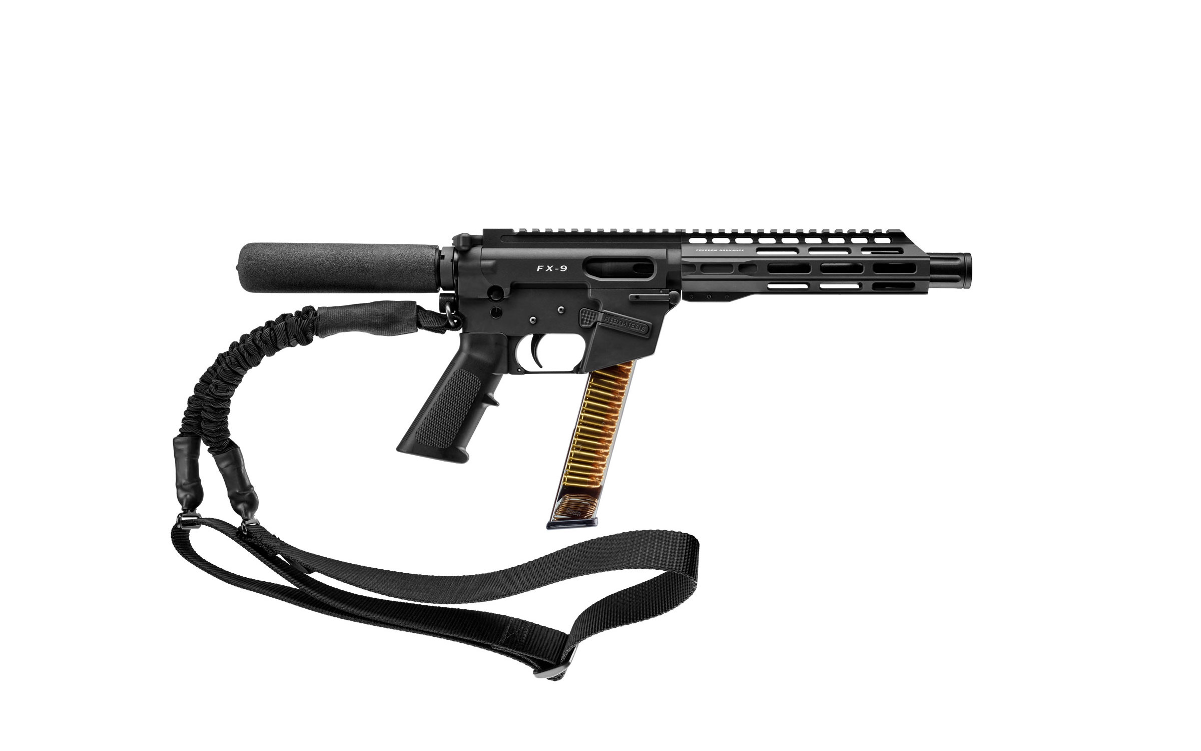 FREEDOM ORDNANCE FX-9 9mm 8.25" 31rd Pistol - M-LOK - Black