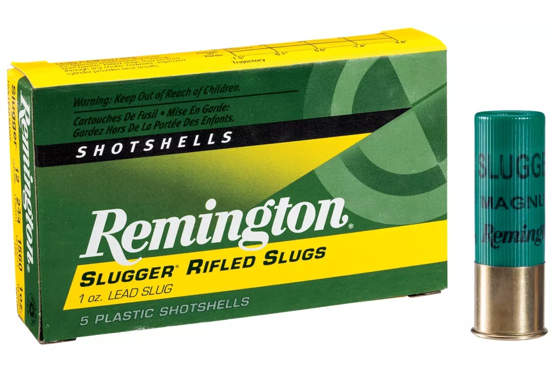 Remington Rem Ammo Slugger 12GA. 2.75 1560FPS. 1OZ. Rifled Slug 15 P