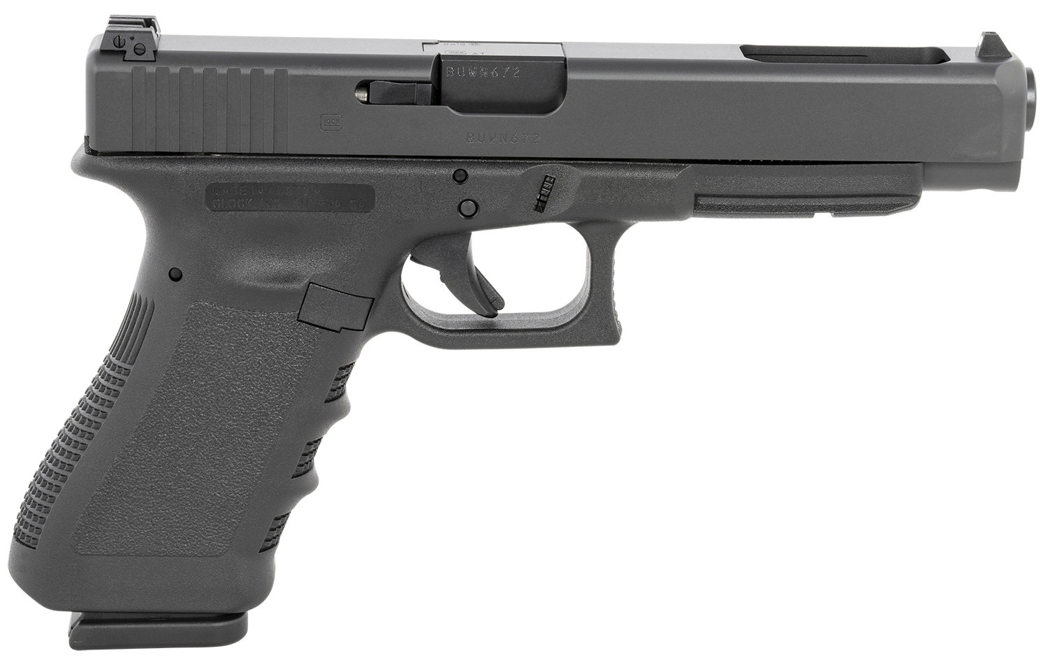Glock GLOCK G34 G3 9mm 5.31" 17rd Pistol | Black