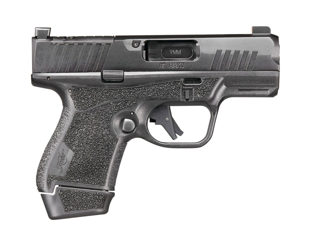KIMBER R7 MAKO 9mm 3.4" 12rd Optic Ready Pistol w/ Night Sights - Black