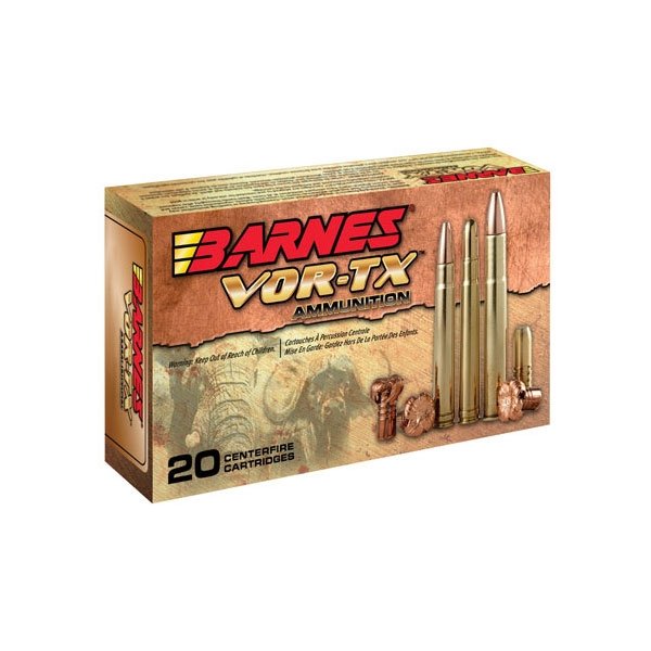 Barnes Bullets BARNES AMMO 458 Lott VOR-TX Safari BND SLD RN 500Gr 20rd